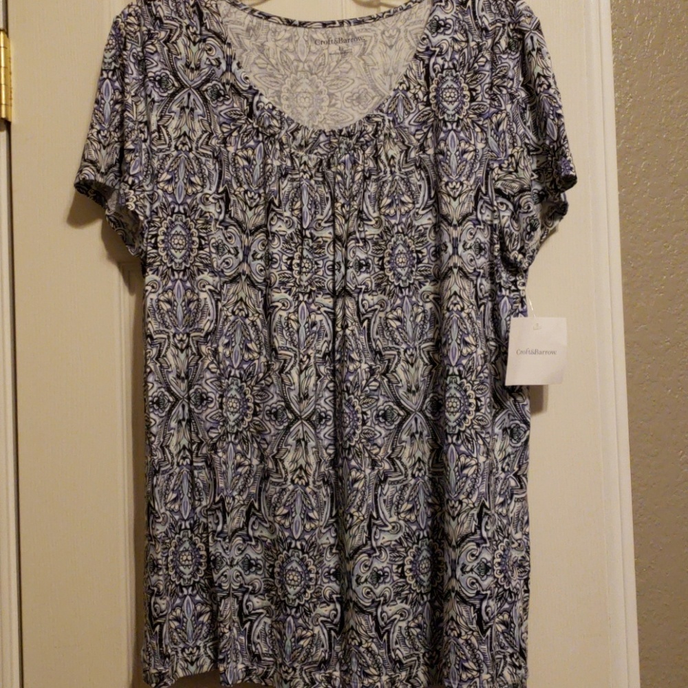 Croft and Barrow short sleeve shirt large